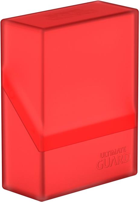 Ultimate Guard Boulder Deck Case 40+ Standard Size Ruby Ultimate Guard