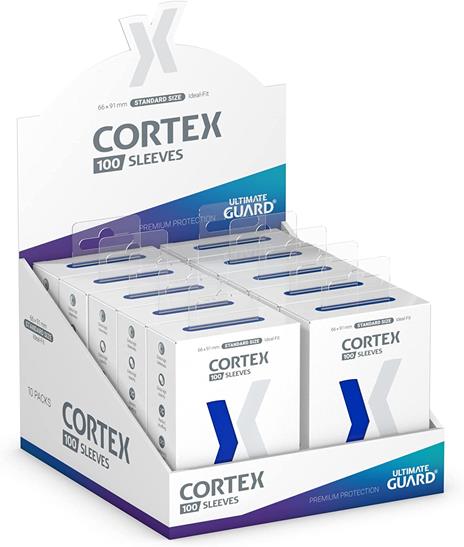 Ultimate Guard Cortex Sleeves Standard Size Blue (100) Ultimate Guard - 5
