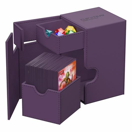 Ultimate Guard Flip`n`Tray 100+ XenoSkin Monocolor Purple - 2
