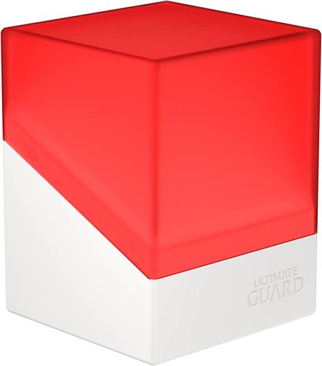 Ultimate Guard Boulder Deck Case 100+ SYNERGY Red/White Ultimate Guard