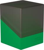 Ultimate Guard Boulder Deck Case 100+ SYNERGY Black/Green Ultimate Guard