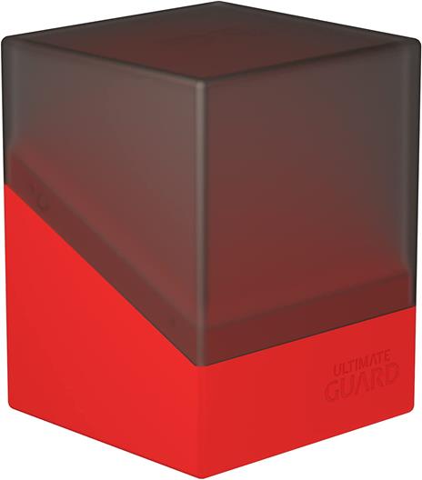 Ultimate Guard Boulder Deck Case 100+ SYNERGY Black/Red Ultimate Guard