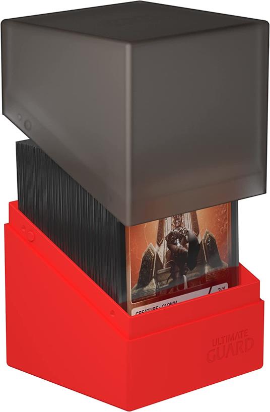 Ultimate Guard Boulder Deck Case 100+ SYNERGY Black/Red Ultimate Guard - 3