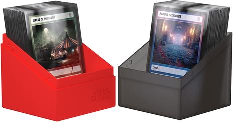 Ultimate Guard Boulder Deck Case 100+ SYNERGY Black/Red Ultimate Guard - 4