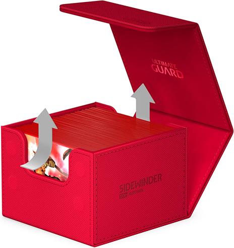 Ultimate Guard Sidewinder 133+ XenoSkin Monocolor Red Ultimate Guard - 5