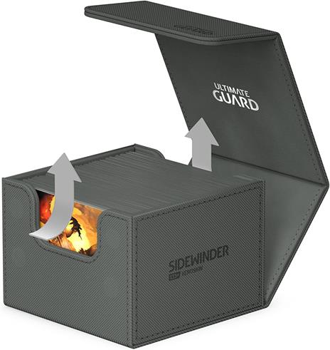 Ultimate Guard Sidewinder 133+ XenoSkin Monocolor Grey Ultimate Guard - 5