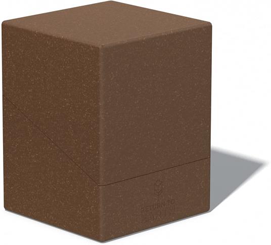 Ultimate Guard Return To Earth Boulder Deck Case 100+ Standard Size Brown Ultimate Guard