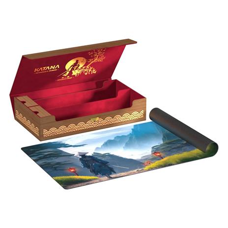 Ultimate Guard - Katana: The Shogun''s Journey - Part 1 "Samurai''s Chest" (Omnihive 1000+ Xenoskin & Play-Mat)