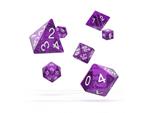 Oakie Doakie Dice RPG Set Speckled - Purple (7) Oakie Doakie Dice
