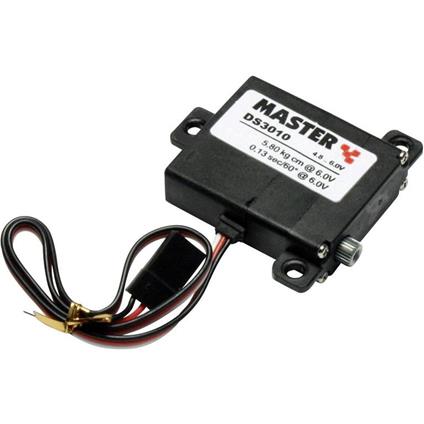 Master Midi Servo DS3010 Servo digitale Materiale trasmissione: Titan Sistema innesto: Futaba / JR