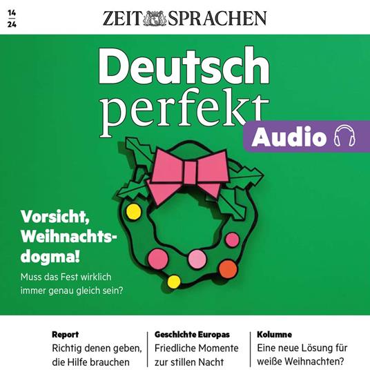 Deutsch lernen Audio – Weihnachten in Deutschland