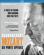 Wolfgang Amadeus Mozart. Da Ponte Operas - Così Fan Tutte, Don Giovanni, Le Nozz (3 Blu-ray)