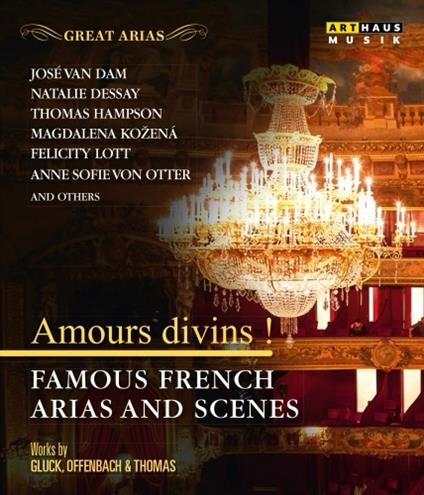 Amours divins! Famous French Arias and Scenes (Blu-ray) - Blu-ray di Natalie Dessay,Thomas Hampson,José Van Dam
