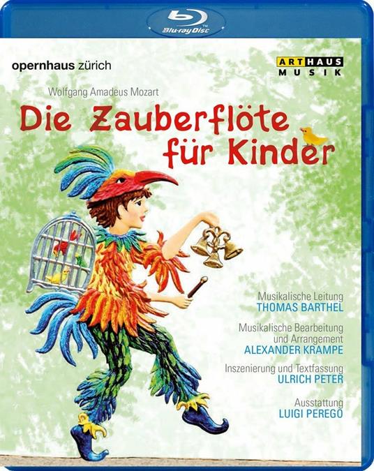 The Magic Flute for Children - Il Flauto magico per bambini (Blu-ray) - Blu-ray di Wolfgang Amadeus Mozart