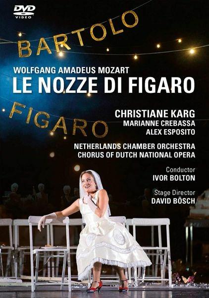 Le nozze di Figaro (2 DVD) - DVD di Wolfgang Amadeus Mozart,Ivor Bolton,Christiane Karg