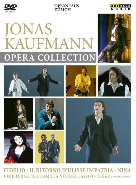Jonas Kaufmann. Opera Collection: Nina - Fidelio - Il ritorno di Ulisse (3 DVD) - DVD di Jonas Kaufmann