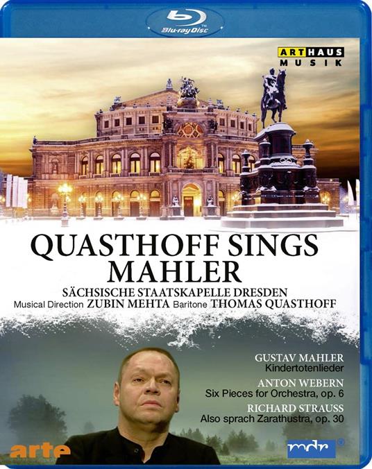 Thomas Quastoff: Quasthoff Sings Mahler - Blu-ray