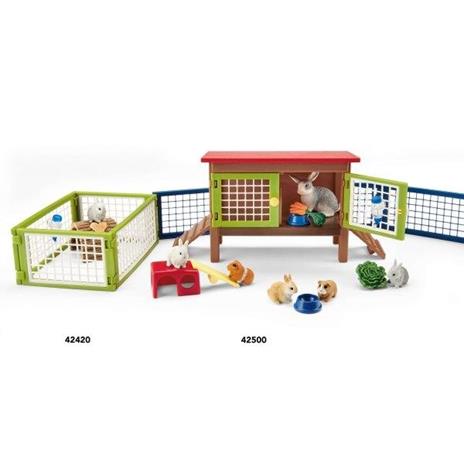 Recinto Per Porcellini D India E Conigli Schleich (42500) - 12