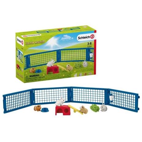 Recinto Per Porcellini D India E Conigli Schleich (42500) - 14