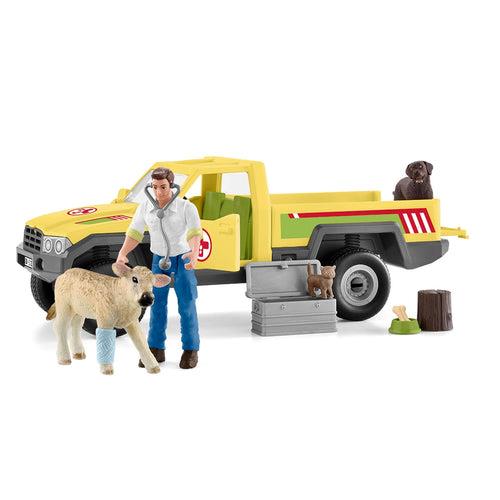 Pick Up Del Veterinario Schleich (42503)