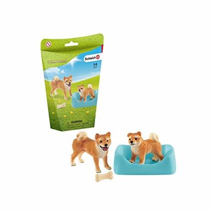 Mamma e cucciolo di shiba inu. Schleich (2542479)