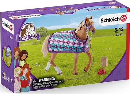 Horse Club Schliech-S 42360 Purosangue Inglese Con Coperta