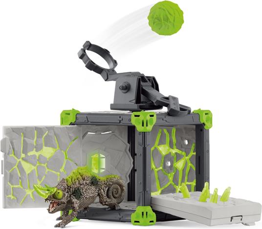 Schleich Eldrador Creatures BattleCave Camaleonte di Pietra