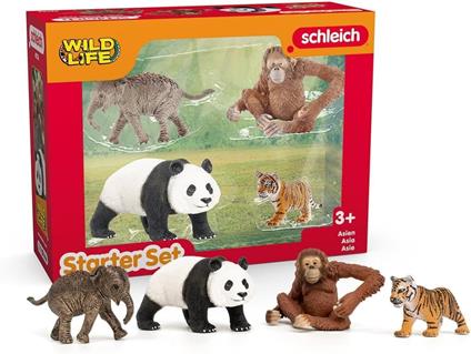 Schleich Wild Life Asia Starter Set