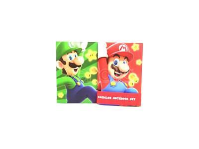 Set 2 Quaderni A5 Super Mario Mario & Luigi