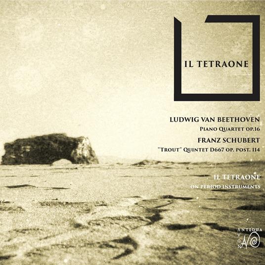 Quartetti con pianoforte in Mi bemolle - CD Audio di Ludwig van Beethoven,Il Tetraone