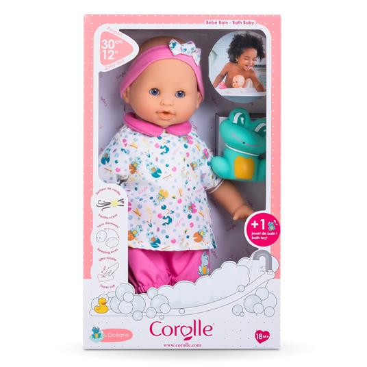 Corolle Bebe' Bath Oceane Cm.30 Per Bagnetto - Incluso Accessorio (9000100650)