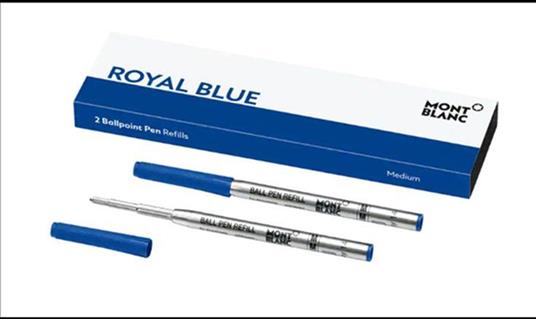 Montblanc Refill Per Penna A Sfera Royal Blue (m) Pz. 2