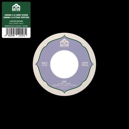 Gaip - Seher (with Canay Dogan and Itzhak Ventura) - Vinile LP di Sababa 5