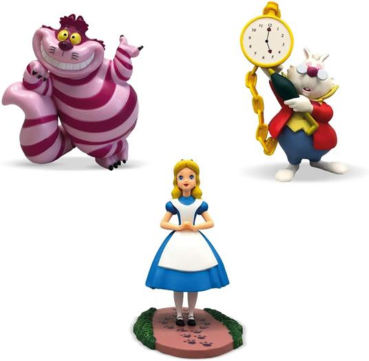 Bullyland 11401 – Statuetta da gioco, Walt Disney Alice nel paese delle meraviglie di circa 7,3 cm, ideale come statuetta per torte, senza PVC, ottimo regalo per bambini per giocare fantasioso - 6