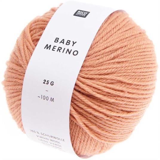 Gomitolo di lana - Rosa cipria - Baby Merino - Rico Design - Cartoleria e  scuola