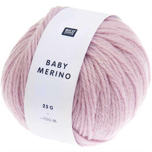 Gomitolo di lana - Lilla - Baby Merino - Rico Design - Cartoleria e scuola