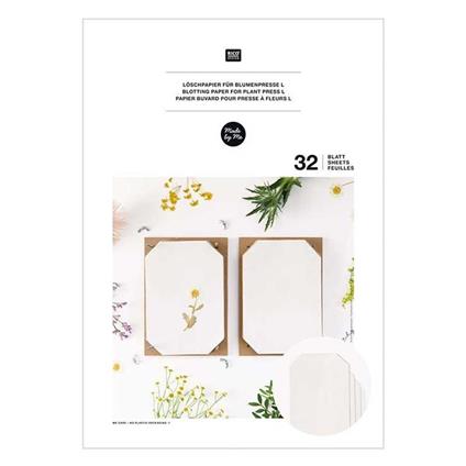 Carta assorbente per pressa per fiori A4
