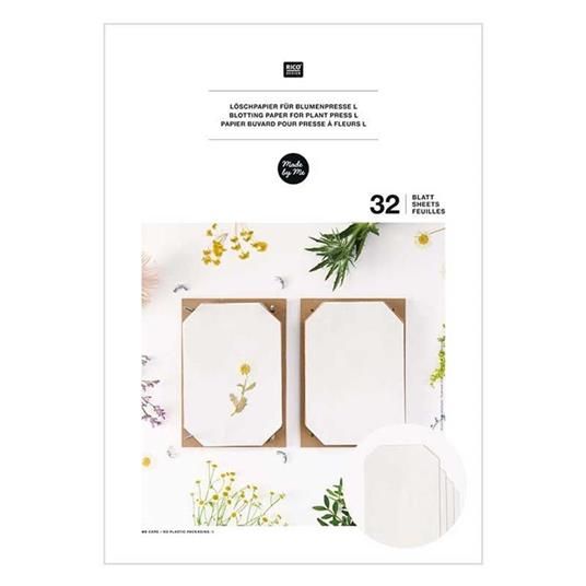 Carta assorbente per pressa per fiori A4