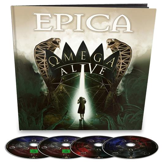 Omega Alive (2 CD + DVD + Blu-ray) - CD Audio + DVD + Blu-ray di Epica