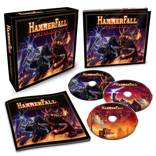 Crimson Thunder (20 Year Anniversary) - CD Audio di Hammerfall