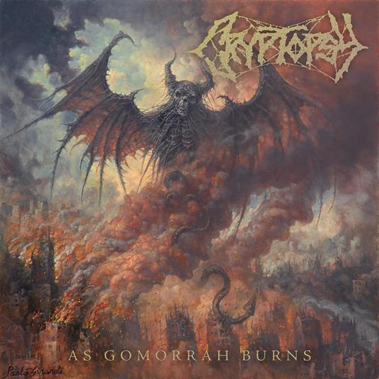 As Gomorrah Burns (Gold & Black Galaxy Coloured) - Vinile LP di Cryptopsy