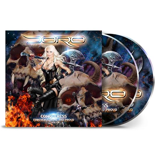 Conqueress. Forever Strong and Proud (2 CD Digibook) - CD Audio di Doro