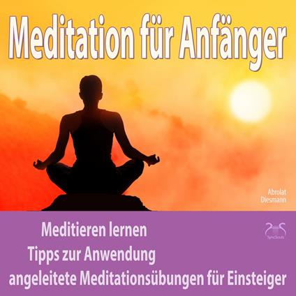 Meditation für Anfänger: Meditieren lernen - Tipps zur Anwendung, angeleitete Meditationsübungen für Einsteiger