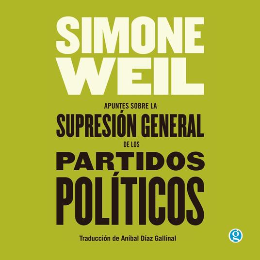 Apuntes sobre la supresión general de los partidos políticos (Completo)