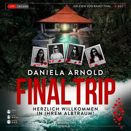 Final Trip - Herzlich Willkommen in Ihrem Albtraum! - Ein Locked-Room-Psychothriller voller Lügen, Geheimnisse und schockierender Wendungen! (ungekürzt)
