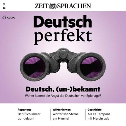 Deutsch lernen Audio - Deutsch, (un-)bekannt