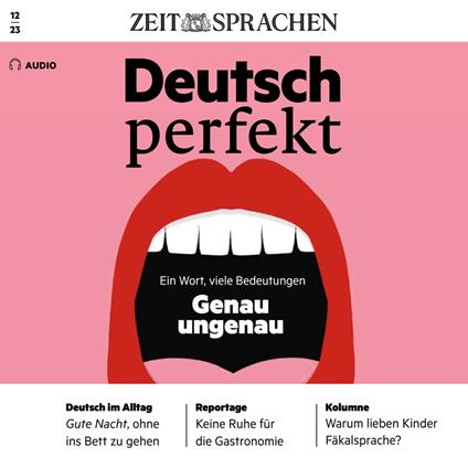 Deutsch lernen Audio –Ein Wort, viele Bedeutungen