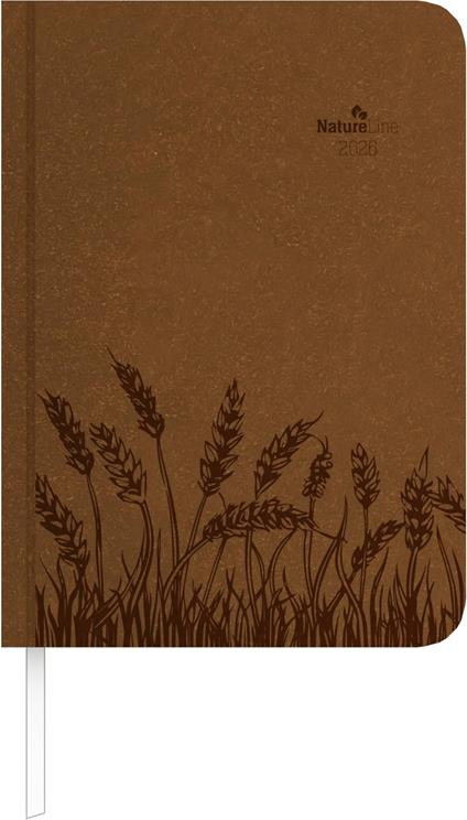 ALPHA EDITION - Agenda 2026, 10,7x15,2 cm, settimanale Nature Line Pine