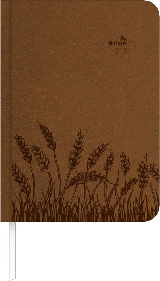 ALPHA EDITION - Agenda 2026, 10,7x15,2 cm, settimanale Nature Line Pine