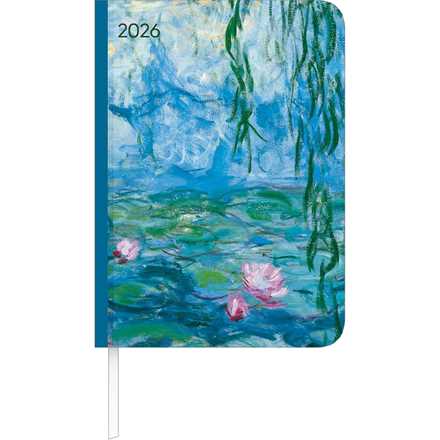 Cartoleria ALPHA EDITION - Agenda 2026, 10,7x15,2 cm, Lady Journal Monet Alpha Edition